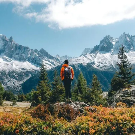 Апартаменти Au Bon Coin - Luxury Hidden Haven, Mont Blanc View, Hot Tub And Garden