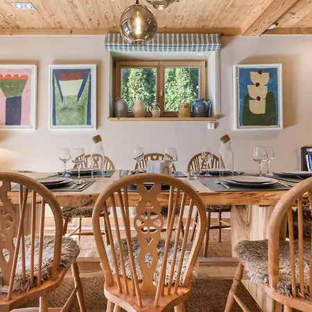 Au Bon Coin - Luxury Hidden Haven, Mont Blanc View, Hot Tub And Garden * Chamonix