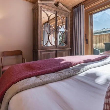 Lejlighed Au Bon Coin - Luxury Hidden Haven, Mont Blanc View, Hot Tub And Garden Chamonix