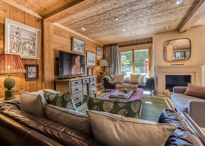 Апартаменты Au Bon Coin - Luxury Hidden Haven, Mont Blanc View, Hot Tub And Garden Шамони