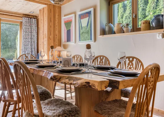 Au Bon Coin - Luxury Hidden Haven, Mont Blanc View, Hot Tub And Garden Апартаменты *