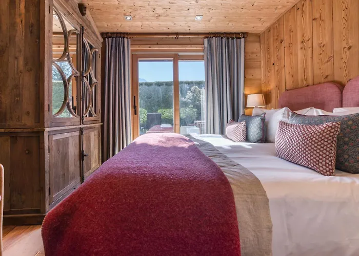 公寓 Au Bon Coin - Luxury Hidden Haven, Mont Blanc View, Hot Tub And Garden *