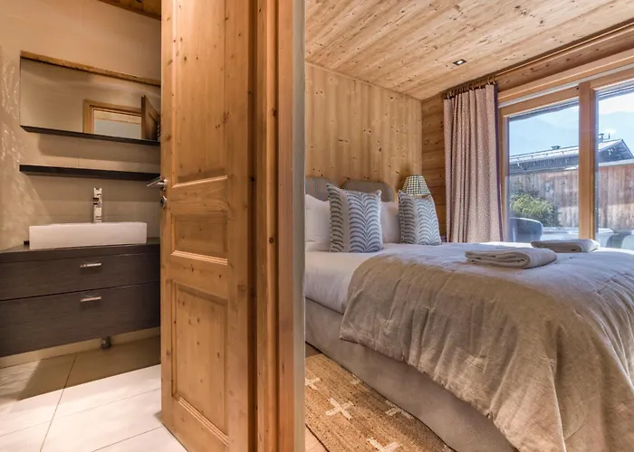 公寓 Au Bon Coin - Luxury Hidden Haven, Mont Blanc View, Hot Tub And Garden *